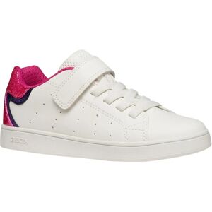 GEOX Eclyper Junior White/Fuchsia Sneakers - Sneaker GEOX Eclyper Junior White/Fuchsia Sneakers - Sneaker