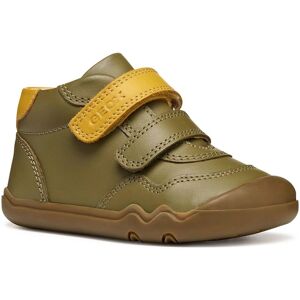 Geox Kid's Green/Yellow Casual Velcro Sneakers - Casual Shoes Geox Kid's Green/Yellow Casual Velcro Sneakers - Casual Shoes