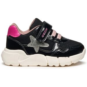 Geox B Flexyper Mini Black Sneakers - Shoes Geox B Flexyper Mini Black Sneakers - Shoes