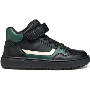 GEOX Theleven Boys Black/Green Shoes - Shoes GEOX Theleven Boys Black/Green Shoes - Shoes