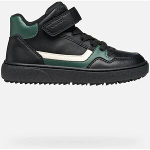 GEOX Theleven Black/Green Shoes - Shoes GEOX Theleven Black/Green Shoes - Shoes