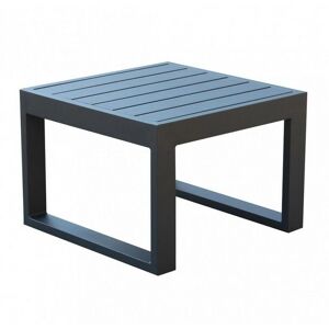 GARDENESS Tavolino quadrato nero - Arredo da giardino GARDENESS Tavolino quadrato nero - Arredo da giardino