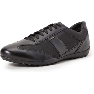 GEOX Black Trainers - Leather, Lace-up, Low-top - Trainers GEOX Black Trainers - Leather, Lace-up, Low-top - Trainers