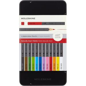 Lápices de acuarela Moleskine - 12 colores - Material de arte Lápices de acuarela Moleskine - 12 colores - Material de arte