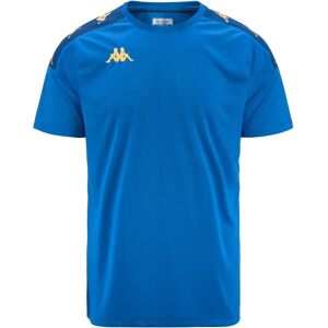 Camisa ativa Kappa 4FOOTBALL GIANTO para homem AZUL SAFIRA-AZUL MD COBALTO - Camisa Camisa ativa Kappa 4FOOTBALL GIANTO para homem AZUL SAFIRA-AZUL MD COBALTO - Camisa