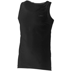 CMP Men's Black Sleeveless T-Shirt - Sportswear CMP Men's Black Sleeveless T-Shirt - Sportswear