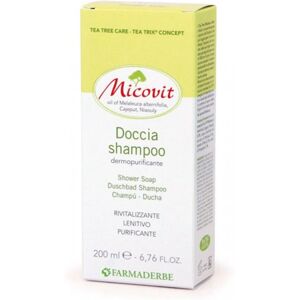 Farmaderbe Micovit Shampoo Purificante per Pelle e Capelli Farmaderbe Micovit Shampoo Purificante per Pelle e Capelli