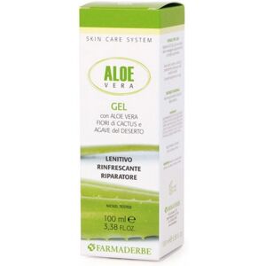 Farmaderbe Gel di Aloe Vera - Pelle sensibile - 60 capsule Farmaderbe Gel di Aloe Vera - Pelle sensibile - 60 capsule