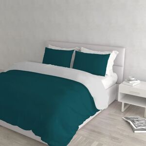 Datex Double Duvet Cover Set - 250 x 200 cm - Green, Grey - Duvet Cover Set Datex Double Duvet Cover Set - 250 x 200 cm - Green, Grey - Duvet Cover Set