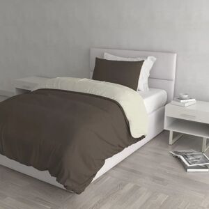 Datex Double Duvet Cover Set - Bruin, Crème - Dekbedovertrekset Datex Double Duvet Cover Set - Bruin, Crème - Dekbedovertrekset