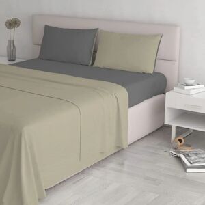 Ensemble de linge de lit double Datex - Taupe/Gris - Linge de lit - Publicité Ensemble de linge de lit double Datex - Taupe/Gris - Linge de lit - Publicité