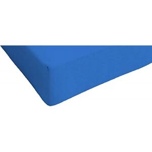 Drap en coton Datex - Coins élastiques - 90x200cm - Bleu - Drap - Publicité Drap en coton Datex - Coins élastiques - 90x200cm - Bleu - Drap - Publicité