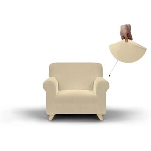 Più Bello Cream Elastic Sofa Cover - Sofa Cover Più Bello Cream Elastic Sofa Cover - Sofa Cover