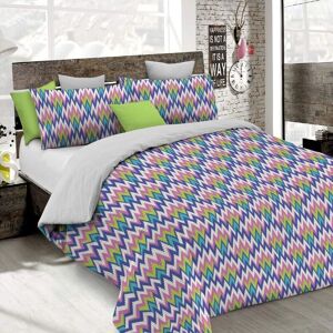 Daxton Zig Zag Microfiber Duvet Cover Set - Duvet Cover Set Daxton Zig Zag Microfiber Duvet Cover Set - Duvet Cover Set