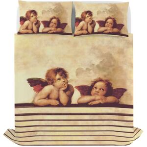 MB HOME BASIC Juego de cama doble - Sogni d'autore - Impresión digital MB HOME BASIC Juego de cama doble - Sogni d'autore - Impresión digital