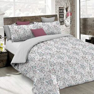 MB HOME BASIC Microfibre Duvet Cover Set - Double Small - Flower MB HOME BASIC Microfibre Duvet Cover Set - Double Small - Flower