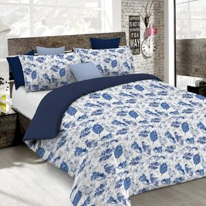 MB HOME Set di copripiumino in microfibra - Foglie MB HOME Set di copripiumino in microfibra - Foglie