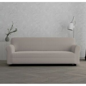 Leslie Tramato Sofa Cover - Elastic, 3-Seater, Grey Leslie Tramato Sofa Cover - Elastic, 3-Seater, Grey