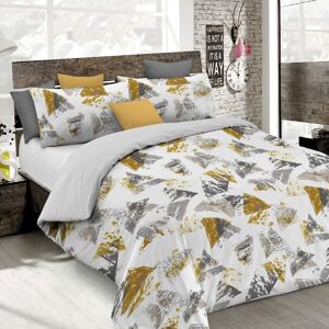 MB HOME BASIC Dekenhoes Set - Microfibre, Geel, Queen MB HOME BASIC Dekenhoes Set - Microfibre, Geel, Queen