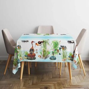 MB Home Italy Digital Print Anti-Stain Cotton Tablecloth - Tablecloth MB Home Italy Digital Print Anti-Stain Cotton Tablecloth - Tablecloth