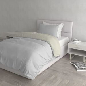 Datex Grijs/Creme Donsbedekking Set - Beddengoed Datex Grijs/Creme Donsbedekking Set - Beddengoed