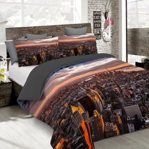 Made In Italy Microfiber Duvet Cover Set - Single Made In Italy Microfiber Duvet Cover Set - Single