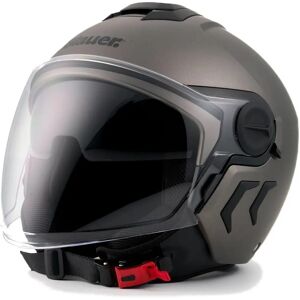 Casco Jet Doppia Visiera Blauer - Leggero, Protezione, ECE 22-06 Casco Jet Doppia Visiera Blauer - Leggero, Protezione, ECE 22-06
