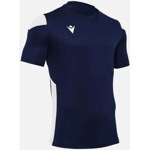 Maglietta da calcio MACRON Navy/Bianco - Maglietta Maglietta da calcio MACRON Navy/Bianco - Maglietta