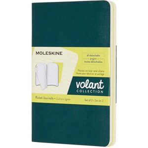 Moleskine Modèle - Cahier à Petits Carreaux - Vert & Jaune Moleskine Modèle - Cahier à Petits Carreaux - Vert & Jaune