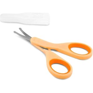 Forbici per unghie bambino Chicco - Sicure per neonati - Arancione Forbici per unghie bambino Chicco - Sicure per neonati - Arancione