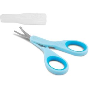 Chicco Baby Nail Scissors Blue - Safe & Precise Baby Grooming Chicco Baby Nail Scissors Blue - Safe & Precise Baby Grooming