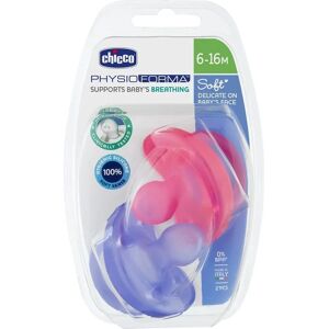 Chicco Physio Soft Rose Sucette - 2 pcs - Publicité Chicco Physio Soft Rose Sucette - 2 pcs - Publicité