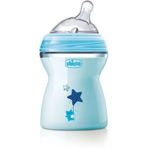 Chicco - Natural Feeling - 250 ml - Bleu - Bouteille - Publicité Chicco - Natural Feeling - 250 ml - Bleu - Bouteille - Publicité