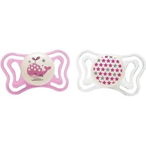 Chicco PhysioLight 2-6M Girl Pacifier - Supports Oral Development Chicco PhysioLight 2-6M Girl Pacifier - Supports Oral Development