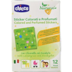 Autocolante repelente de insecte natural Chicco - 12 bucăți pentru copii Autocolante repelente de insecte natural Chicco - 12 bucăți pentru copii