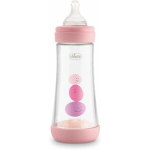 Chicco Perfect 5 Débit Rapide (300 ml) - rose - Publicité Chicco Perfect 5 Débit Rapide (300 ml) - rose - Publicité