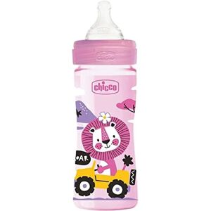 Chicco Wellbeing medium flow 250 ml pink Chicco Wellbeing medium flow 250 ml pink