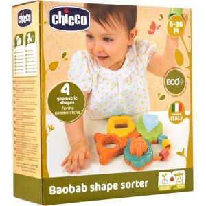 Chicco Eco+ Clasificador de Formas Baobab - Juguete de aprendizaje ecológico Chicco Eco+ Clasificador de Formas Baobab - Juguete de aprendizaje ecológico