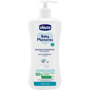 Shampoing de bain Chicco Baby Moments - Unisexe 0m+ 750ml Shampoing de bain Chicco Baby Moments - Unisexe 0m+ 750ml