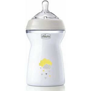 Chicco Natural Feeling Baby Bottle - 330ml Grey Chicco Natural Feeling Baby Bottle - 330ml Grey