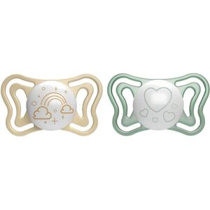 Chicco Physio Light Night chupeta - Silicone 2-6 meses Chicco Physio Light Night chupeta - Silicone 2-6 meses
