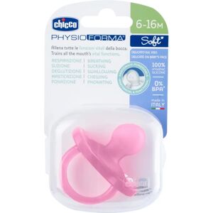 Chicco Physioforma Soft Pink Pacifier - Baby 6-16M Chicco Physioforma Soft Pink Pacifier - Baby 6-16M