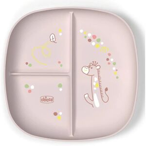 Chicco Vajilla para bebés - Rosa, Modelo 00016003150000, con compartimentos Chicco Vajilla para bebés - Rosa, Modelo 00016003150000, con compartimentos