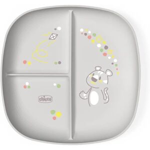 Chicco Toddler Plate Gray - Toddler Tableware Chicco Toddler Plate Gray - Toddler Tableware