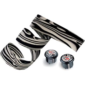 Cinta de manillar de corcho Zebra de Cinelli - Negro/Blanco - Corcho de alta calidad Cinta de manillar de corcho Zebra de Cinelli - Negro/Blanco - Corcho de alta calidad