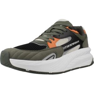 Emporio Armani X8X178 Zapatillas Verde Ante - Zapatillas Emporio Armani X8X178 Zapatillas Verde Ante - Zapatillas