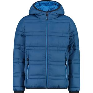 CMP Blue Kids Jacket - Fix Hood - 140 - Water-Resistant CMP Blue Kids Jacket - Fix Hood - 140 - Water-Resistant