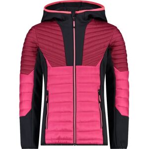 CMP Pink Hybrid Jacket - Water-Resistant, PFC-Free, Warm CMP Pink Hybrid Jacket - Water-Resistant, PFC-Free, Warm
