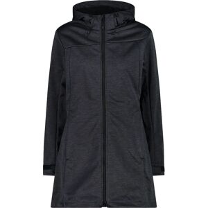 CMP Gray Softshell Jacket Woman Fix Hood - Outdoor Jacket CMP Gray Softshell Jacket Woman Fix Hood - Outdoor Jacket