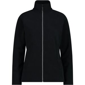 Cmp Black Fleece Jacket for Women - Windproof & Eco-Friendly Cmp Black Fleece Jacket for Women - Windproof & Eco-Friendly